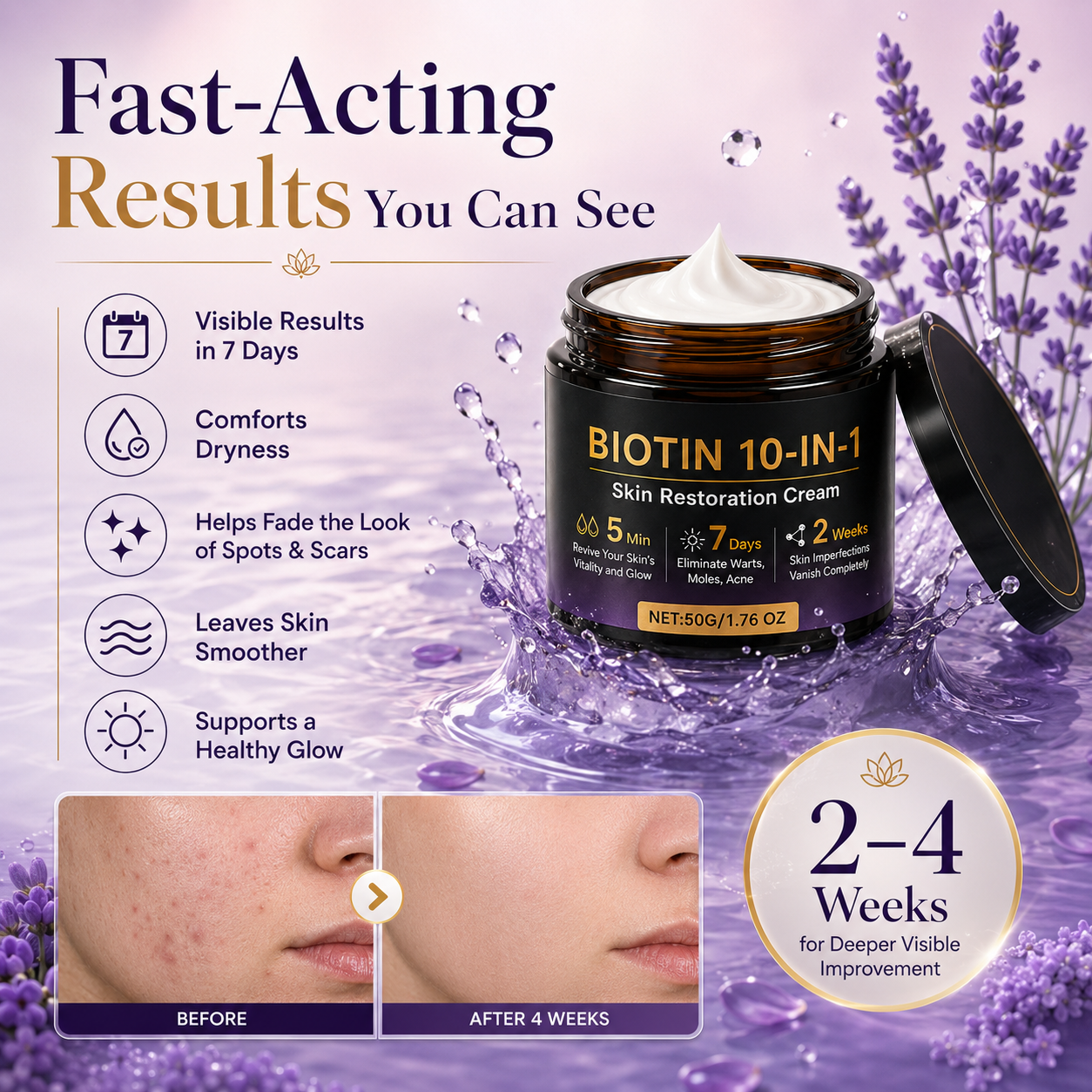 Biotin 10-in-1 Skin Restoration Cream