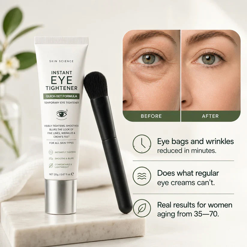 Instant Eye Tightener before and after presentation