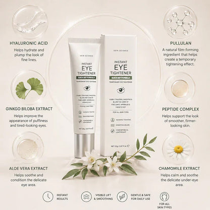 ⏰Last Day-Buy 1 Get 1 Free🔥 𝐈𝐧𝐬𝐭𝐚𝐧𝐭 𝐄𝐲𝐞 𝐓𝐢𝐠𝐡𝐭𝐞𝐧𝐞𝐫 | Smooth & Firm Under Eyes