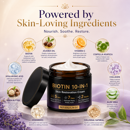 Biotin 10-in-1 Skin Restoration Cream